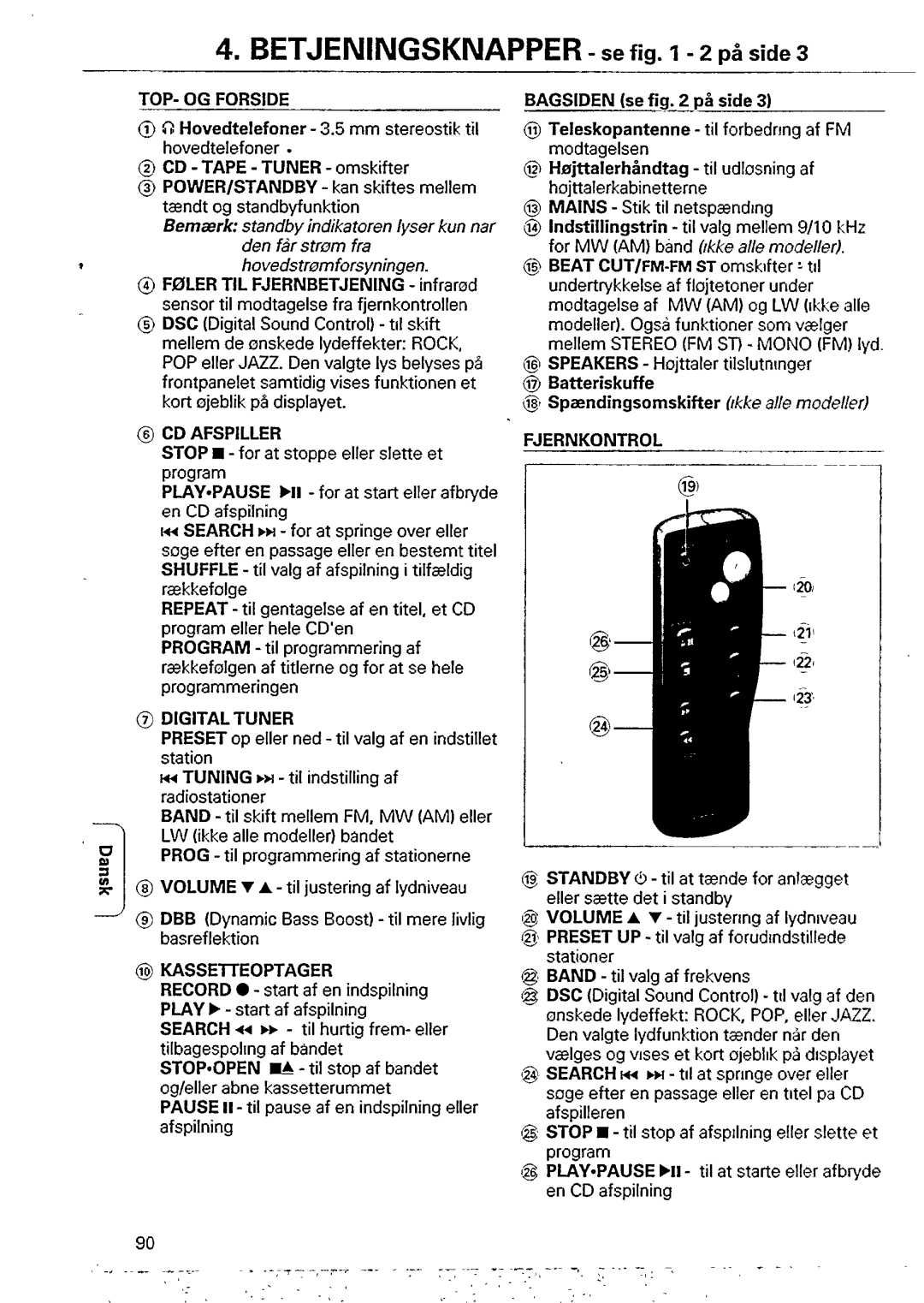 Philips AZ2405 manual 