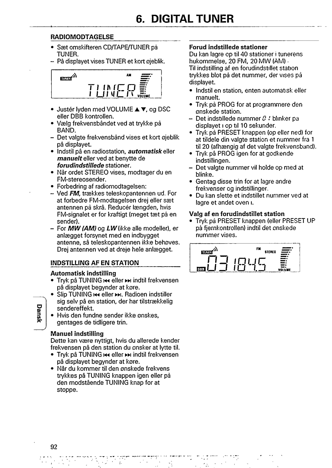 Philips AZ2405 manual 