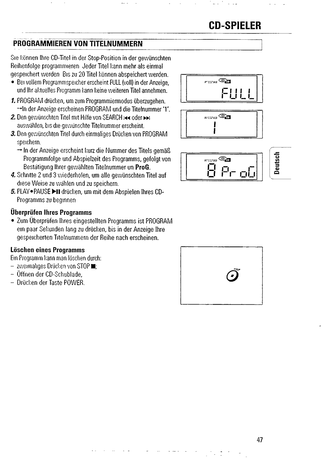 Philips AZ2407 manual 