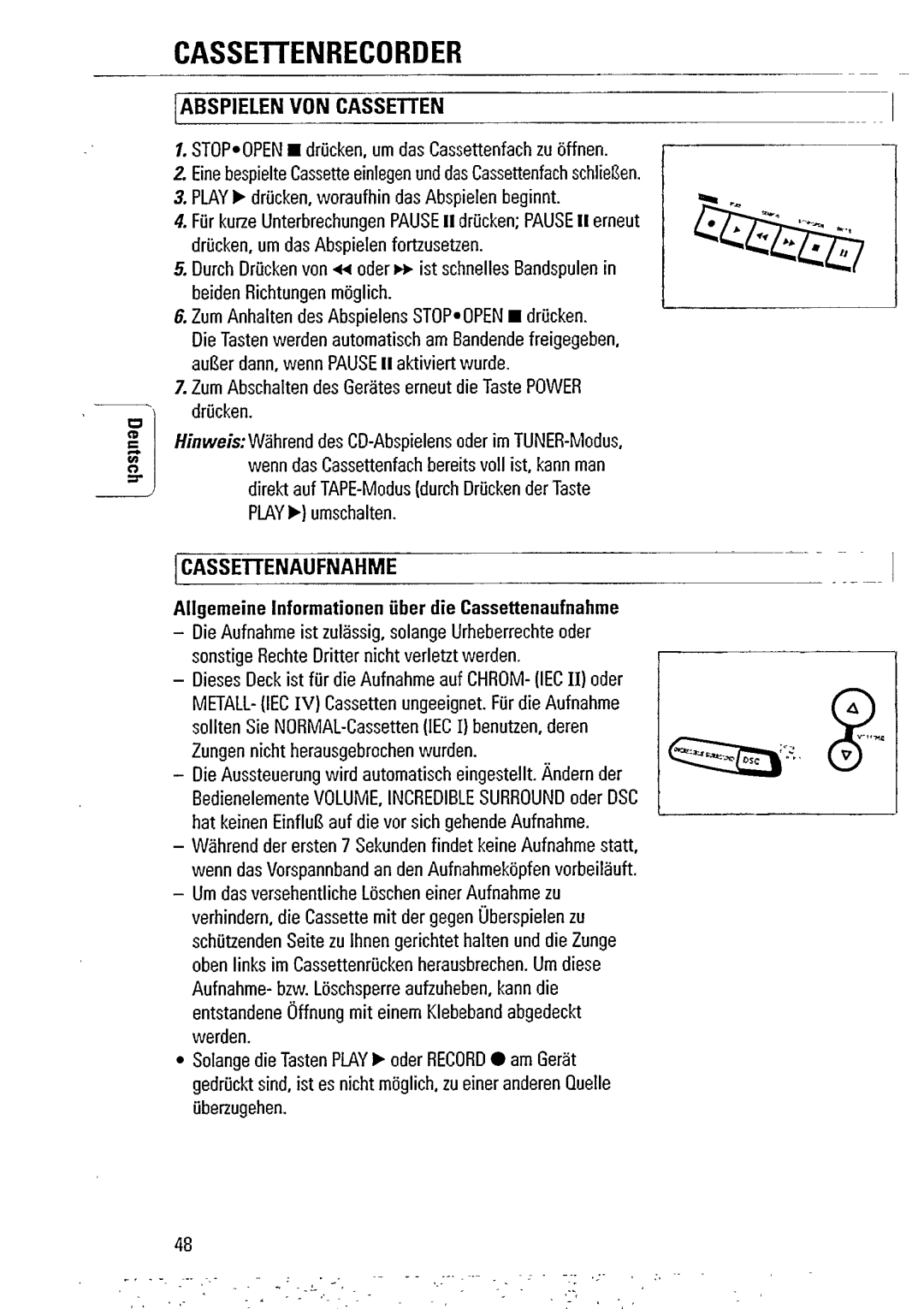 Philips AZ2407 manual 