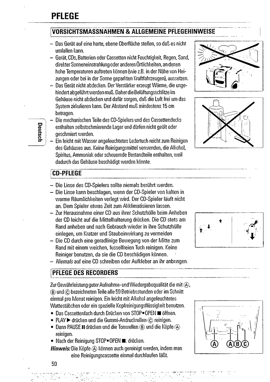 Philips AZ2407 manual 