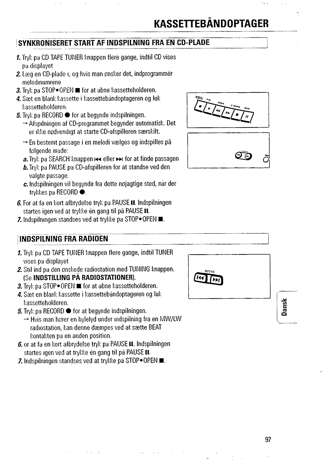 Philips AZ2407 manual 