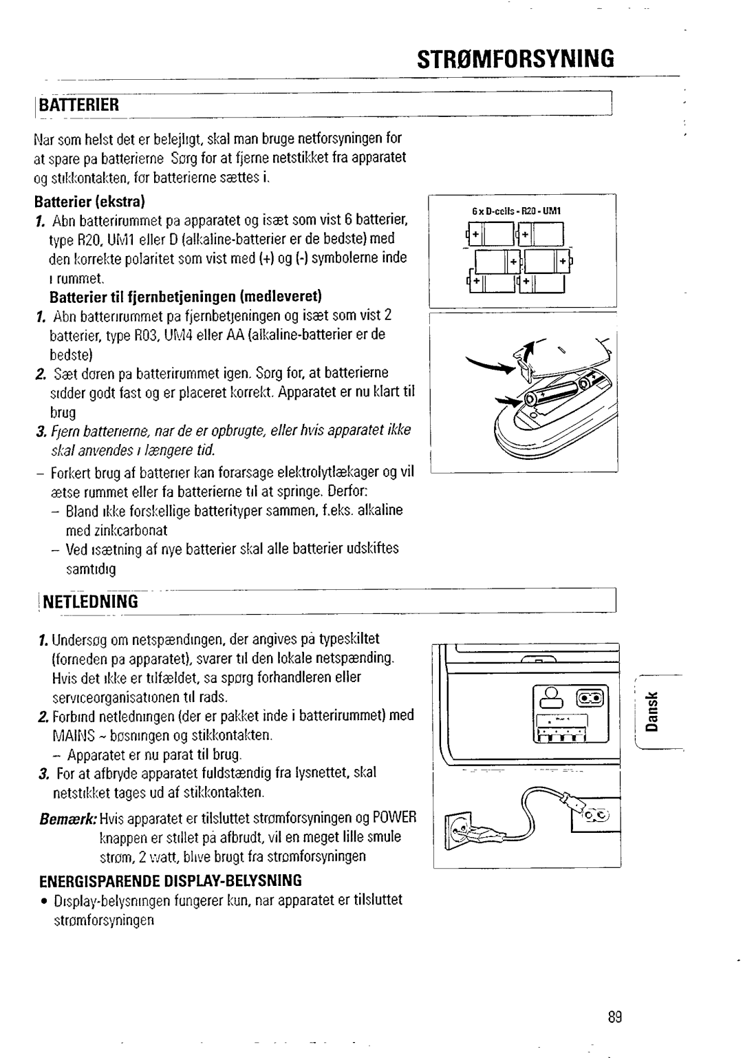 Philips AZ2407 manual 