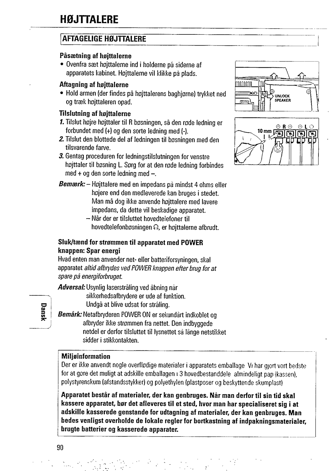 Philips AZ2407 manual 