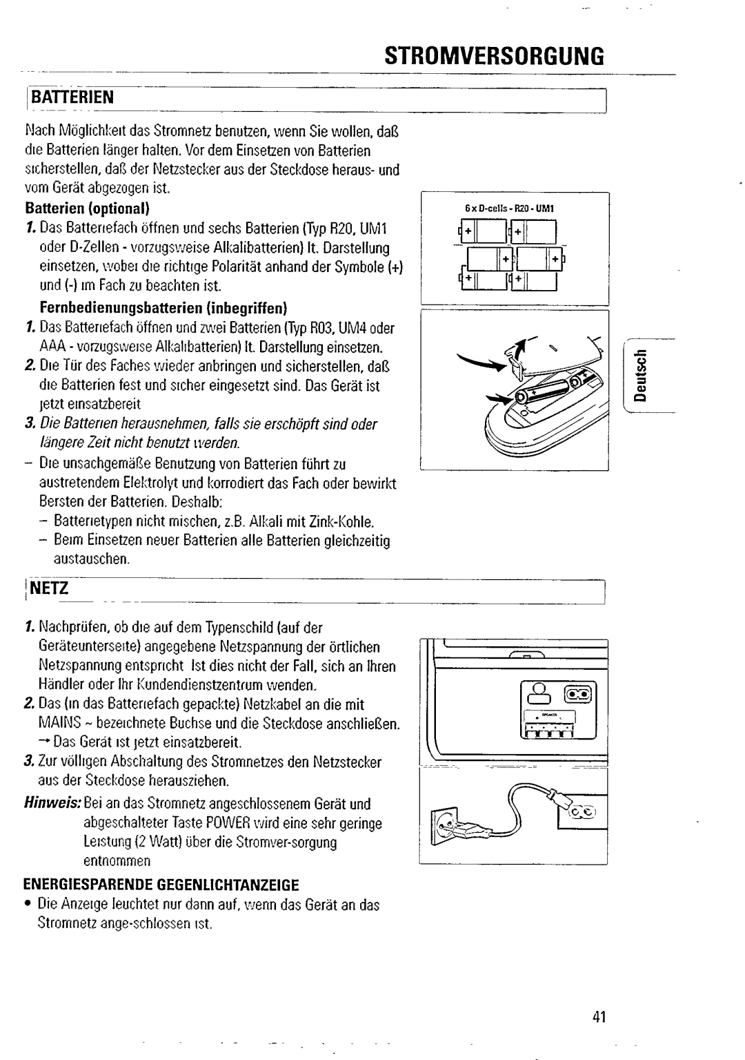 Philips AZ2407 manual 