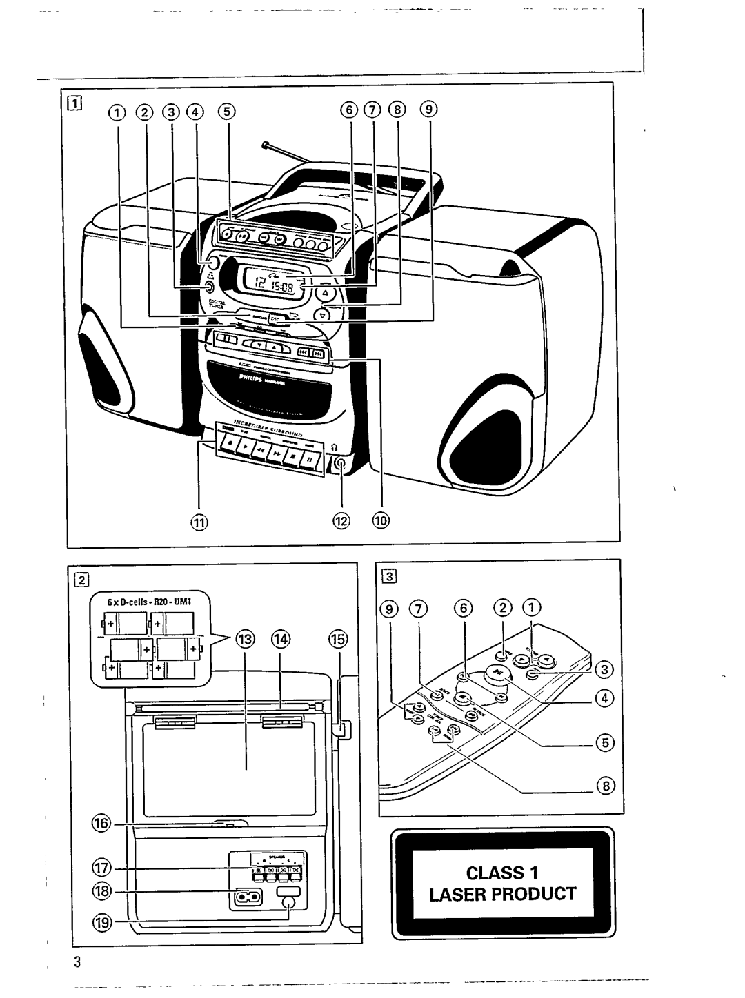Philips AZ240717 manual 
