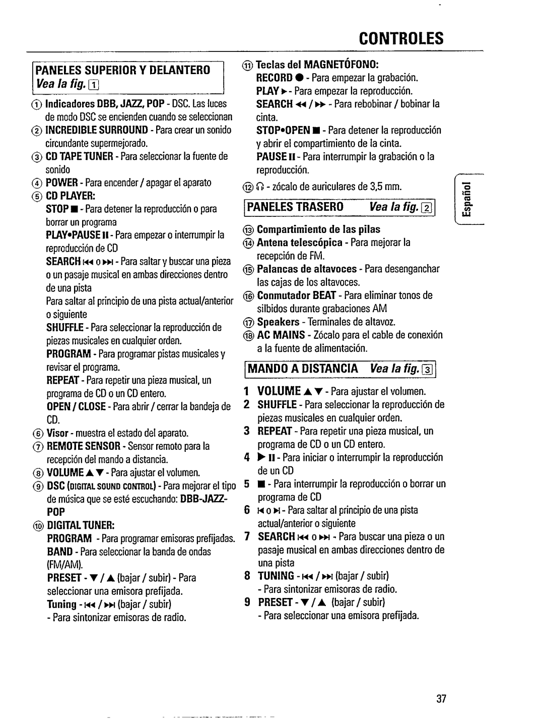 Philips AZ240717 manual 