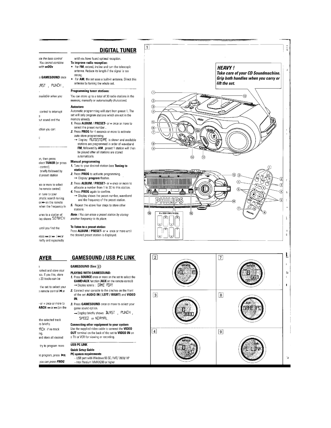 Philips AZ2558/17 manual 