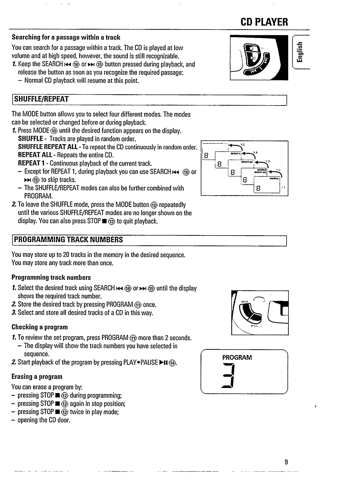 Philips AZ2605 manual 