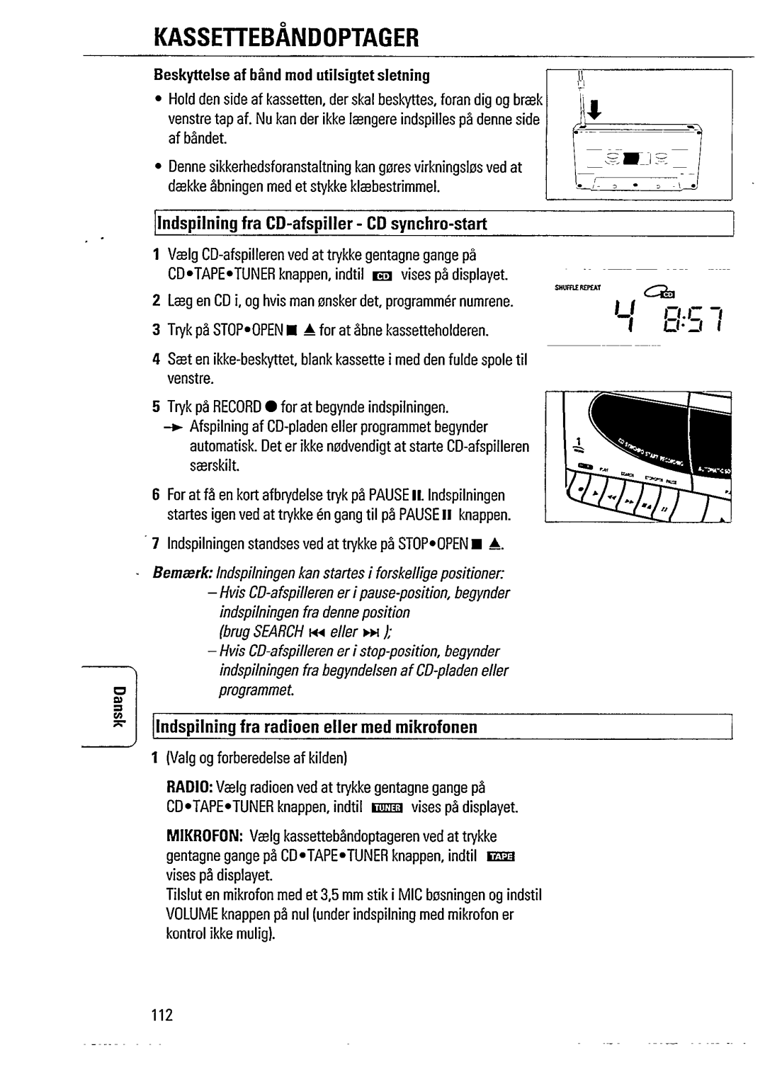 Philips AZ2808, AZ2805 manual 