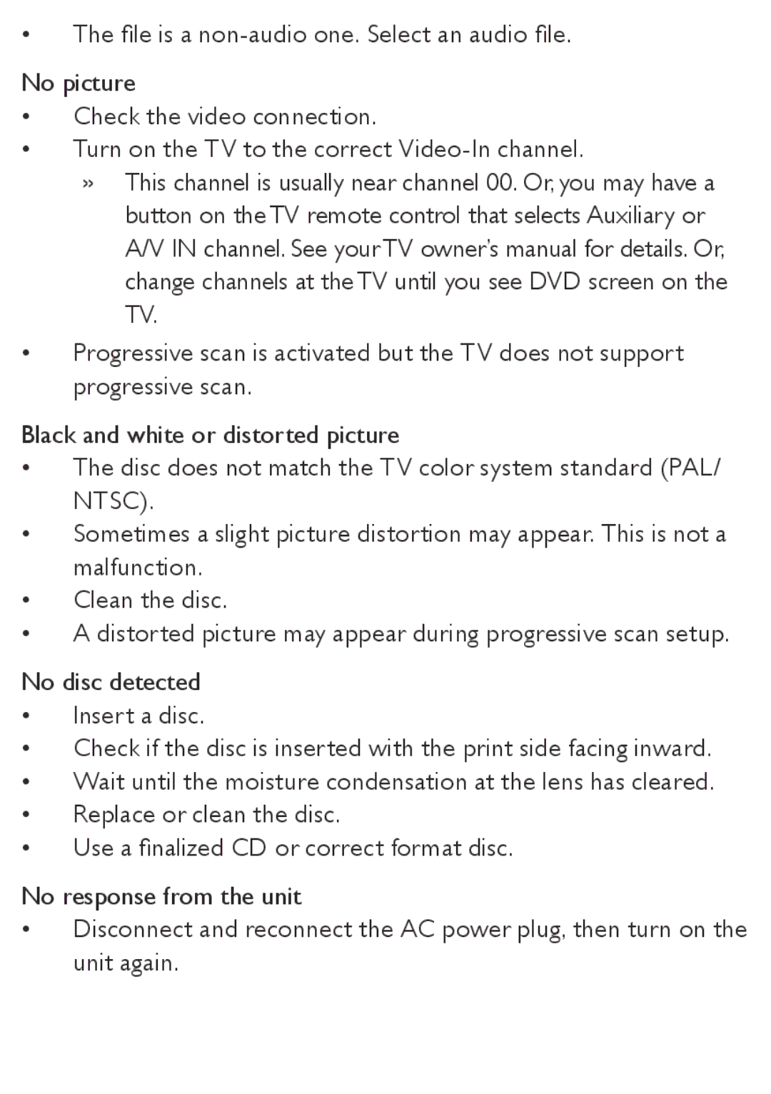 Philips AZ5740 user manual 