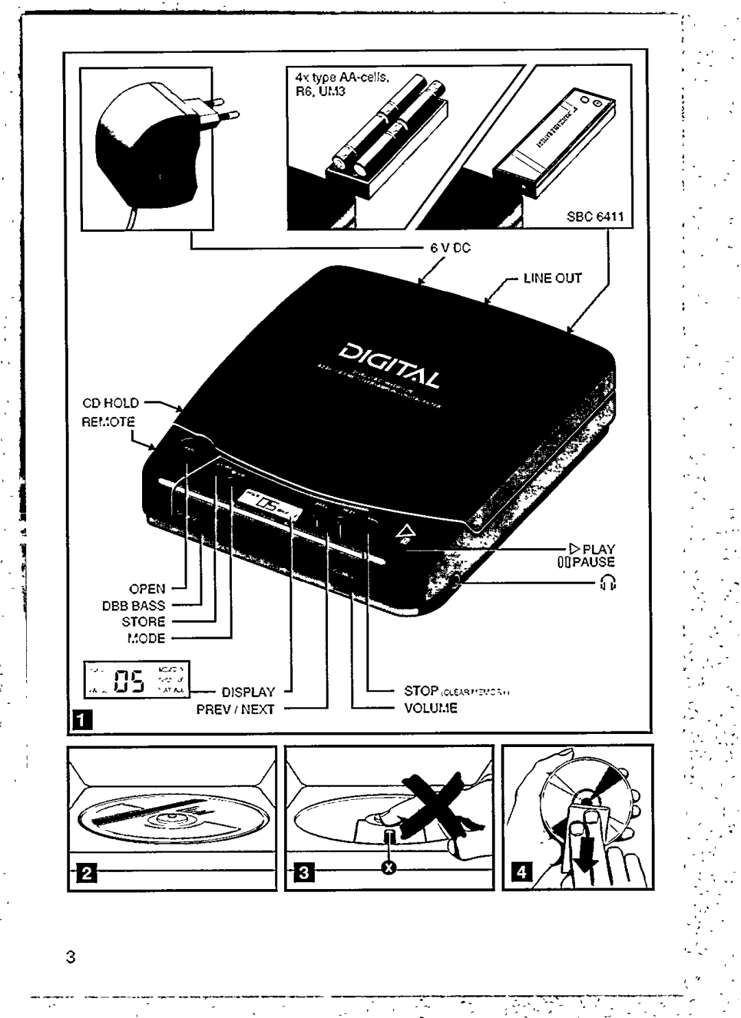 Philips AZ6810 manual 