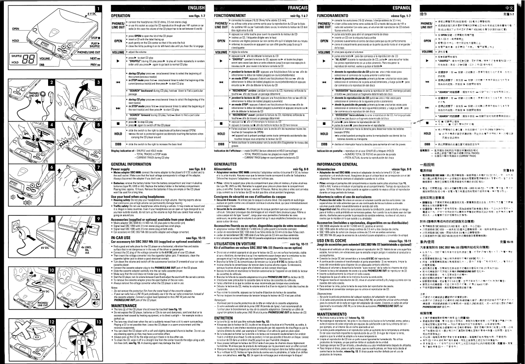 Philips AZ6830, AZ6832 manual 