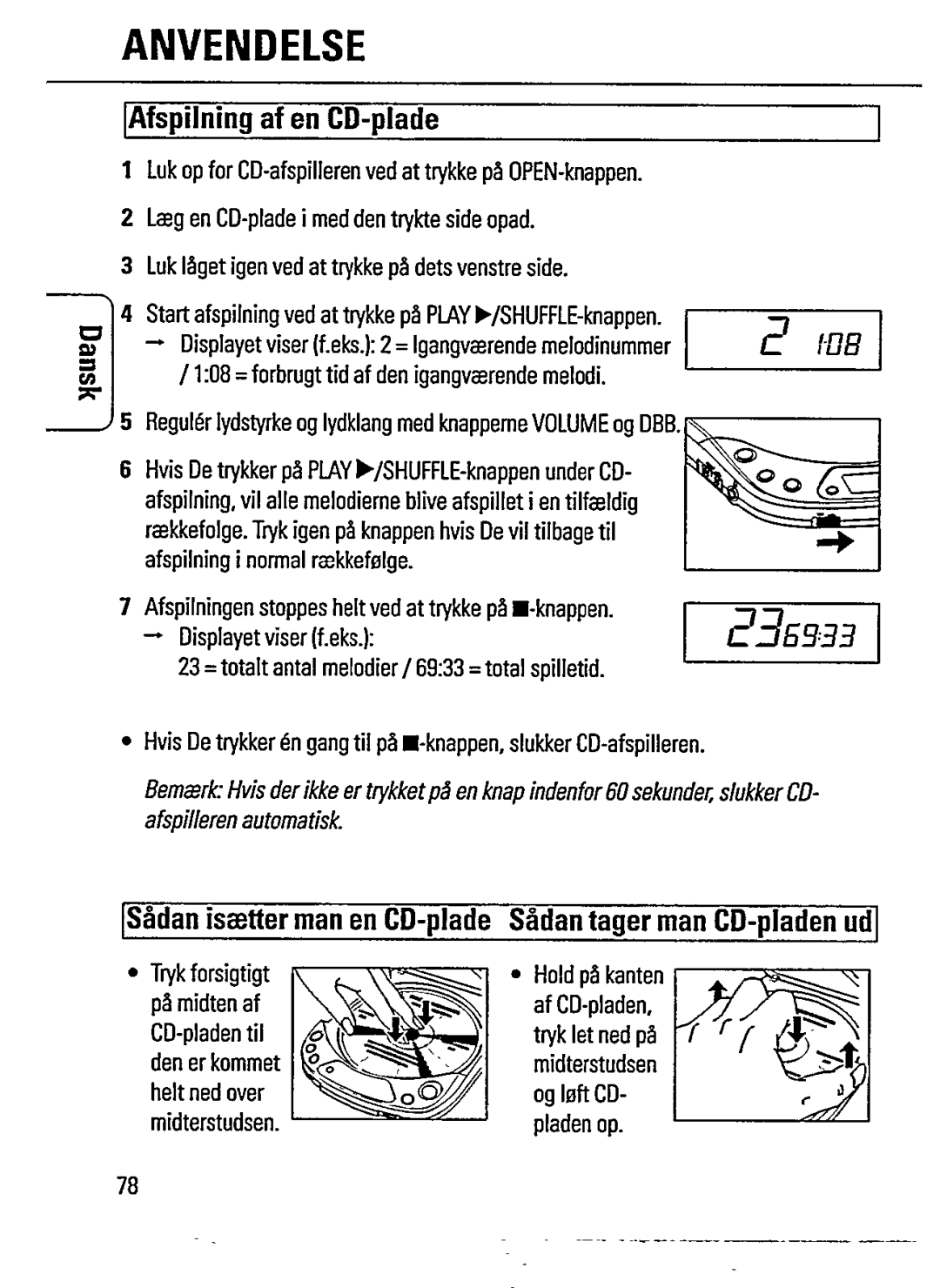 Philips AZ6835, AZ6834 manual 