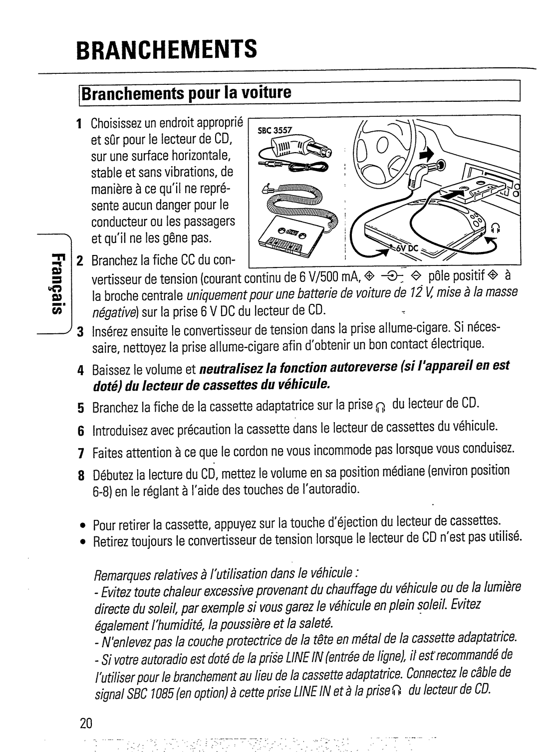 Philips AZ6837 manual 