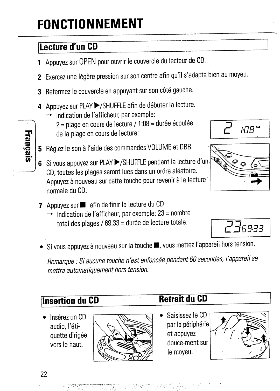 Philips AZ6837 manual 