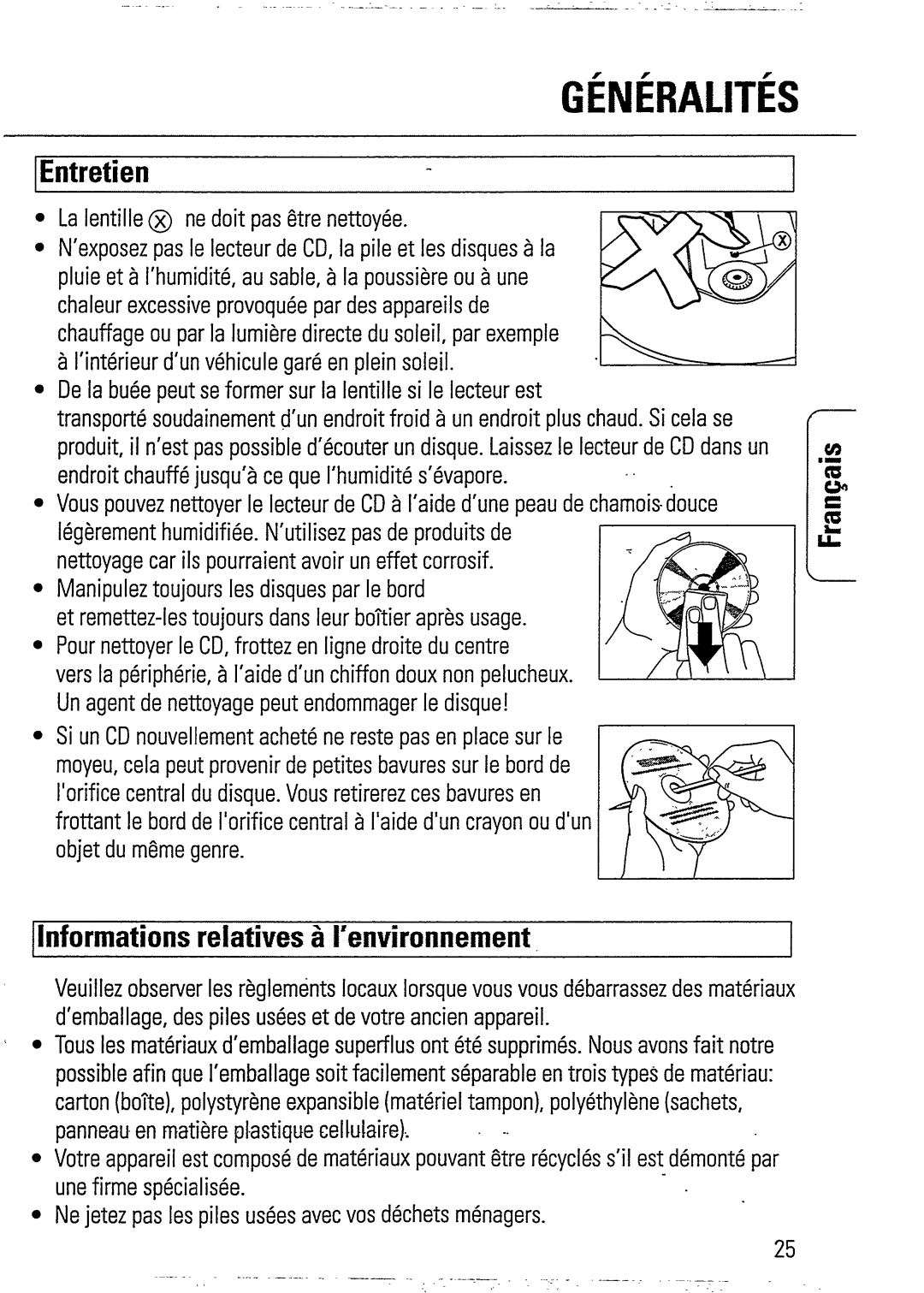 Philips AZ6837 manual 