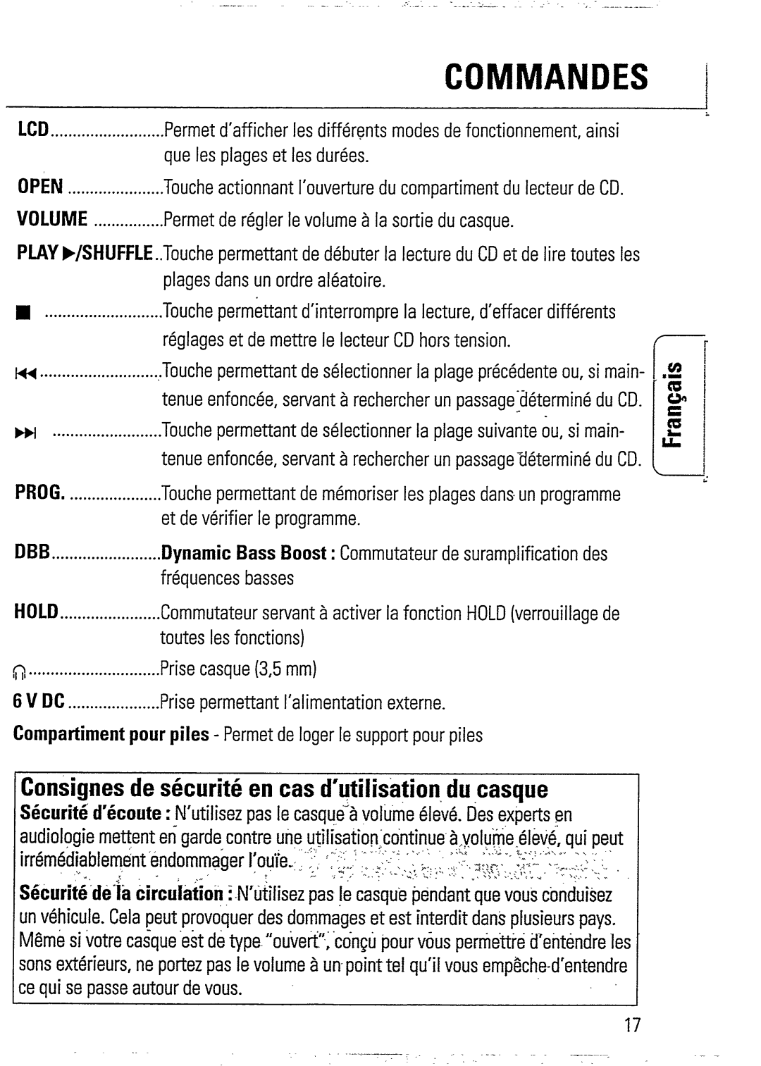 Philips AZ6837 manual 