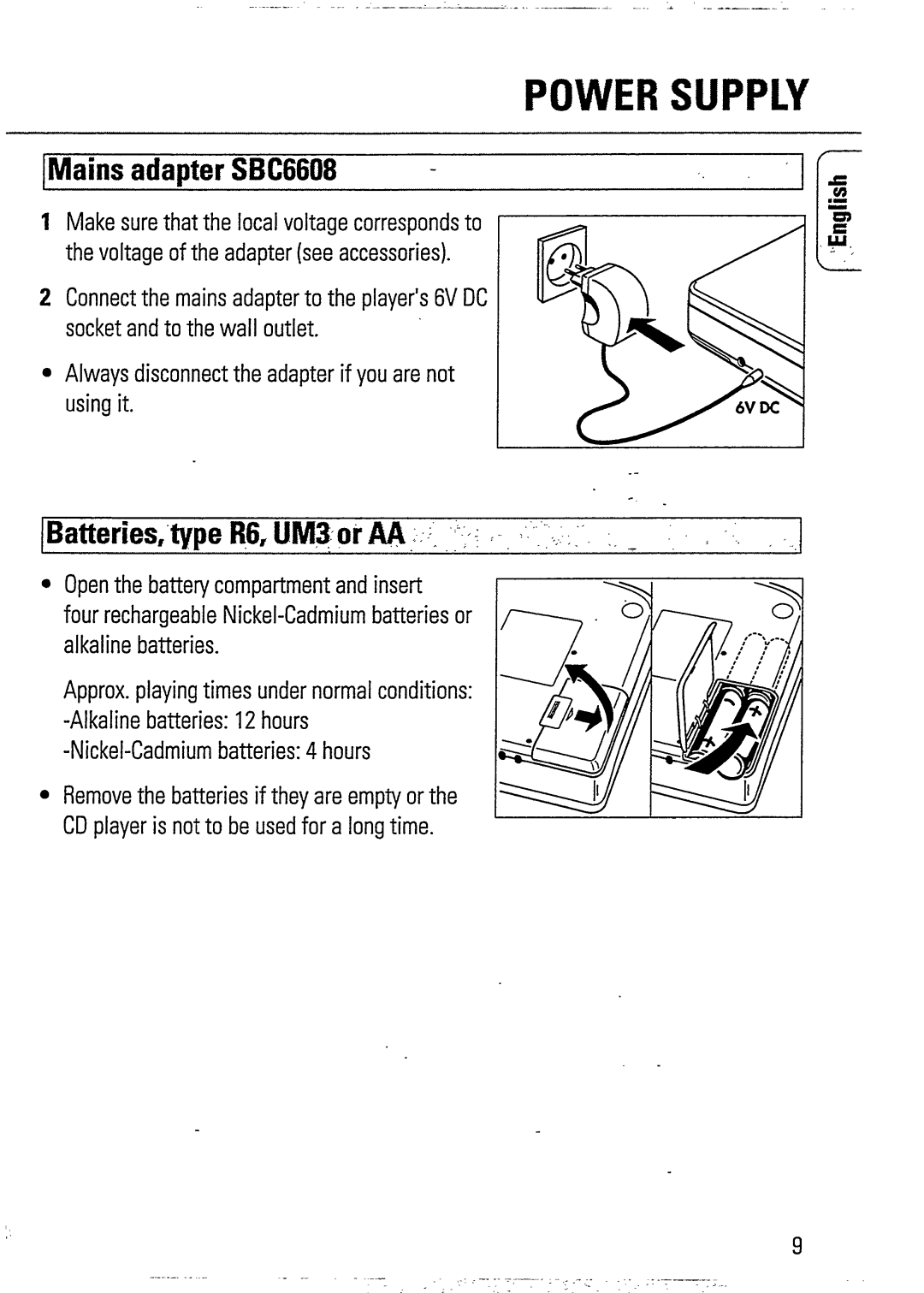 Philips AZ6837/00 manual 