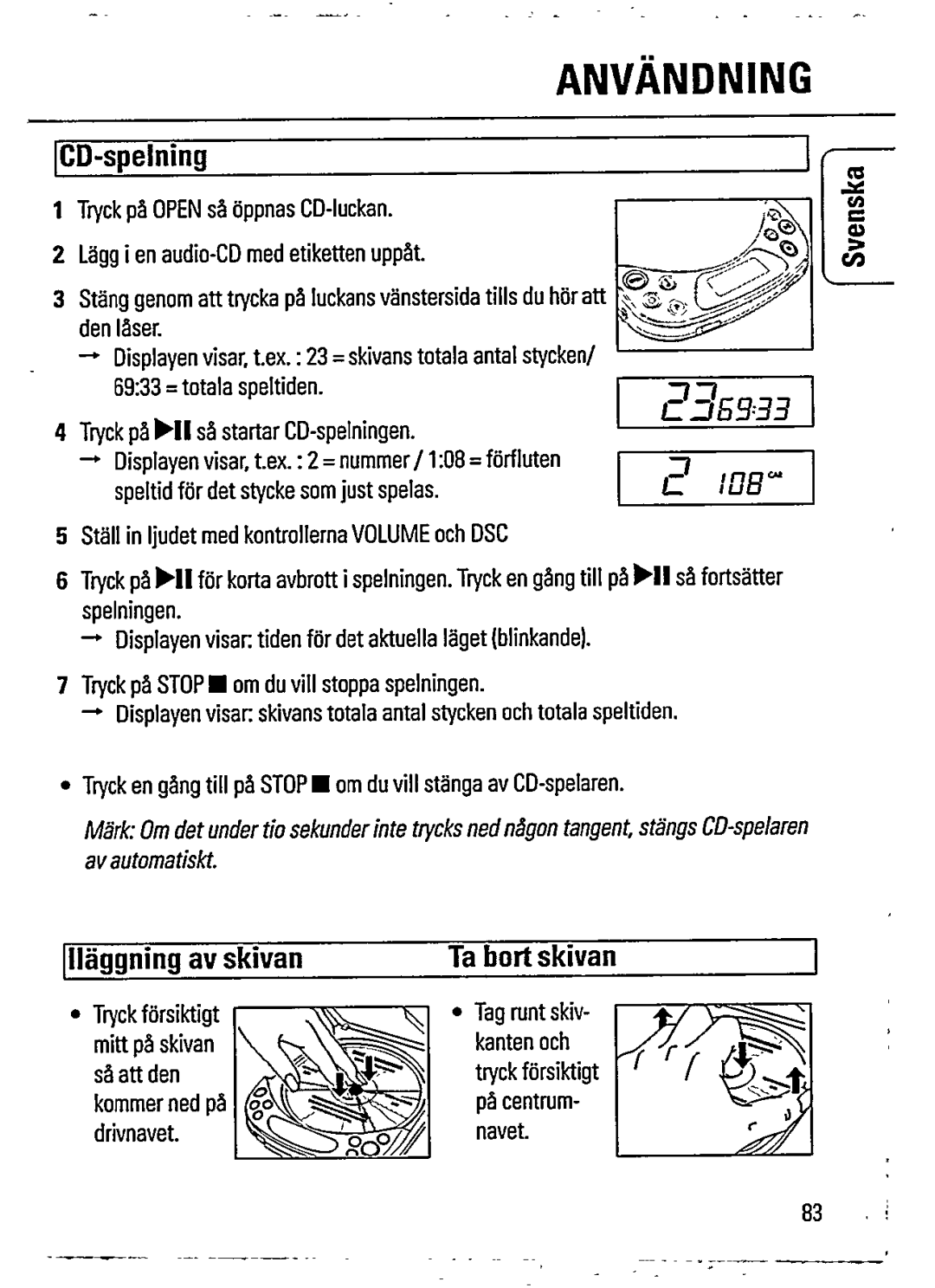 Philips AZ6850 manual 