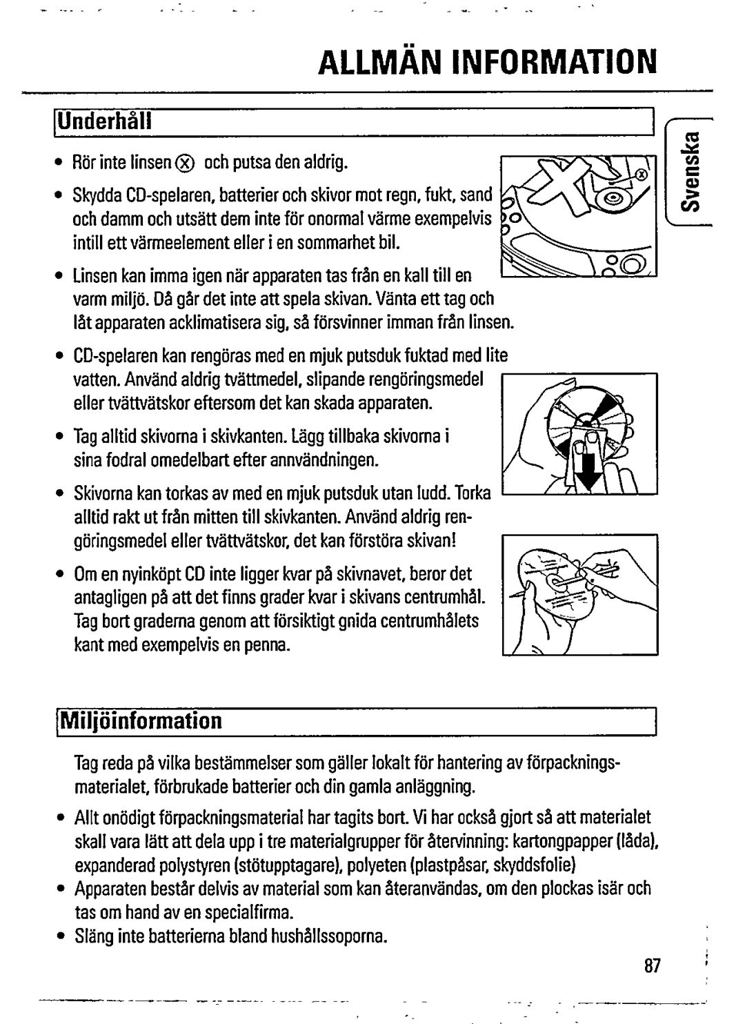 Philips AZ6850 manual 