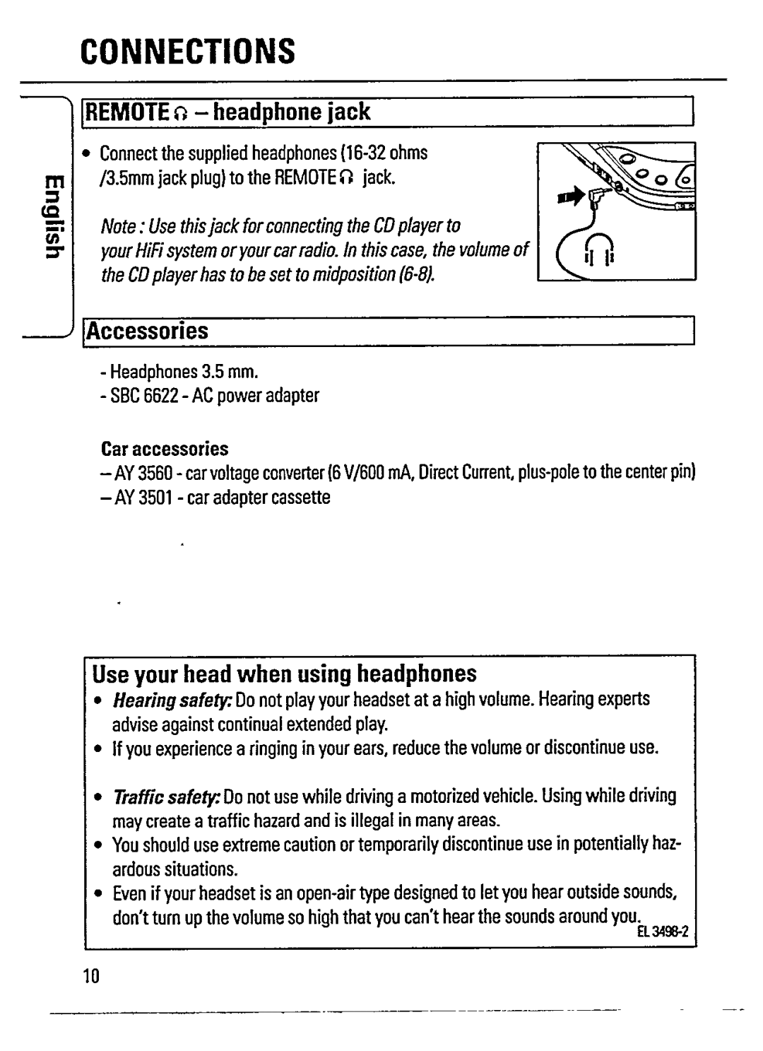 Philips AZ6856 manual 