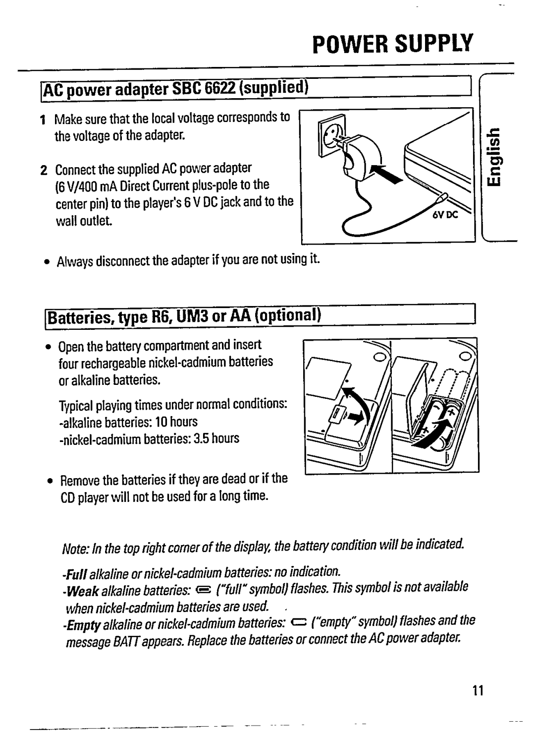 Philips AZ6856 manual 