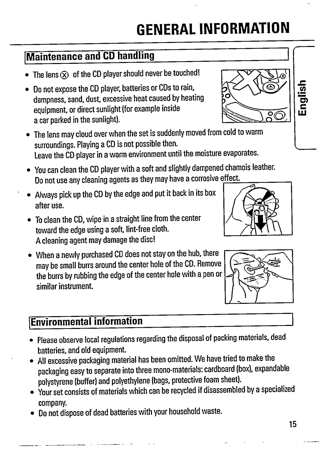 Philips AZ6856 manual 