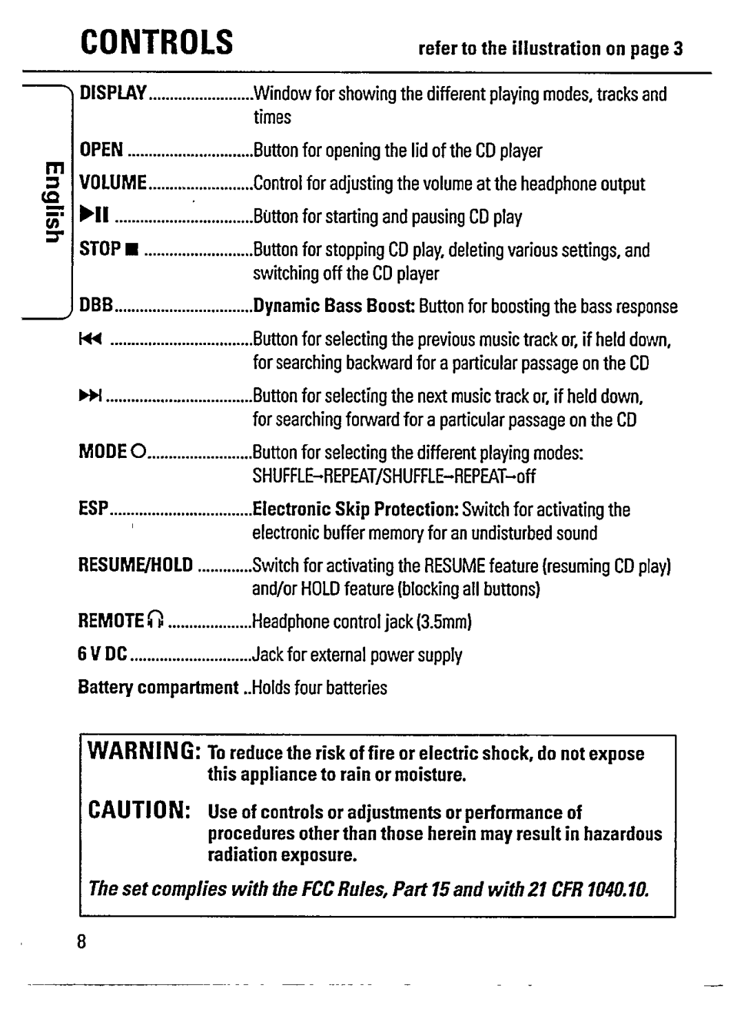 Philips AZ6856 manual 