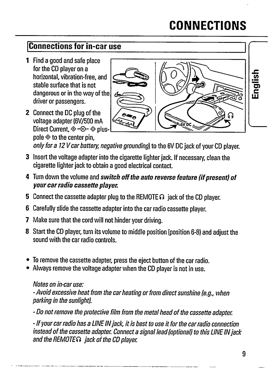 Philips AZ6856 manual 