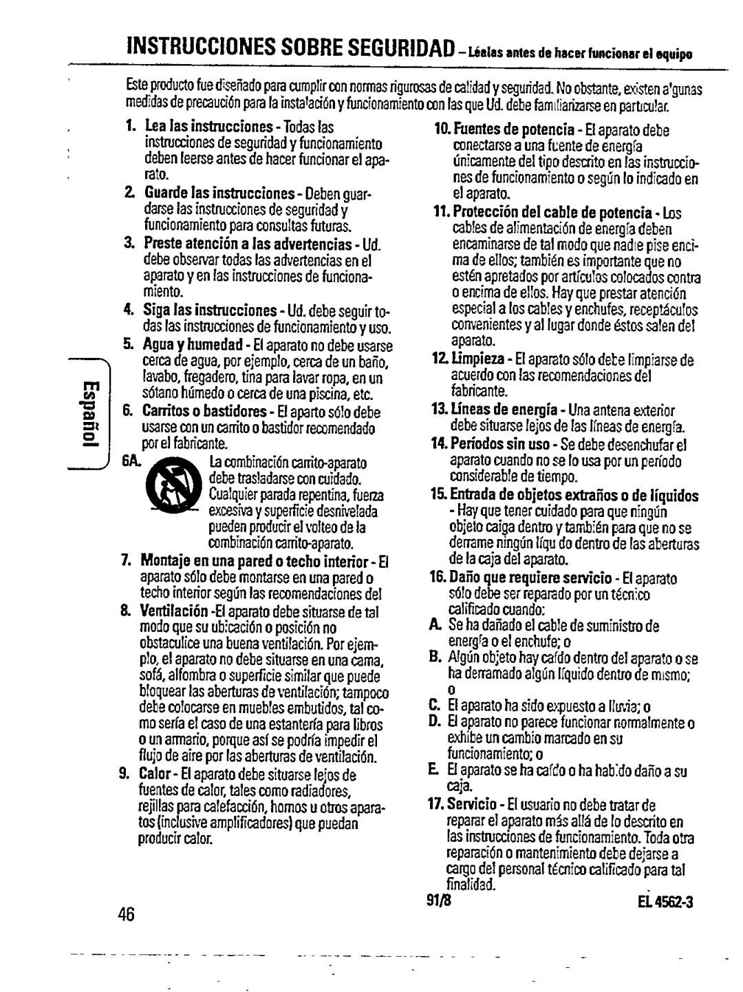 Philips AZ7000 manual 