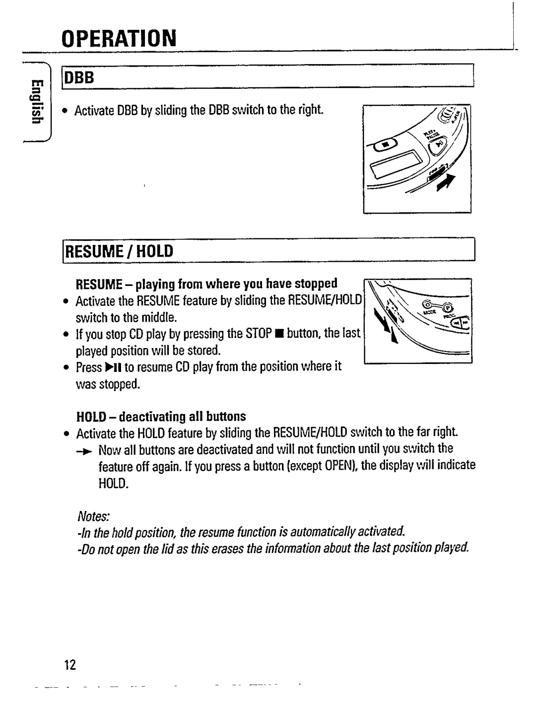 Philips AZ7260/00 manual 