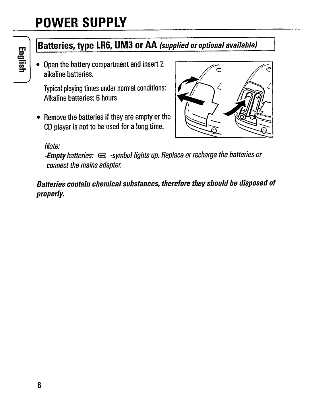 Philips AZ7260/00 manual 