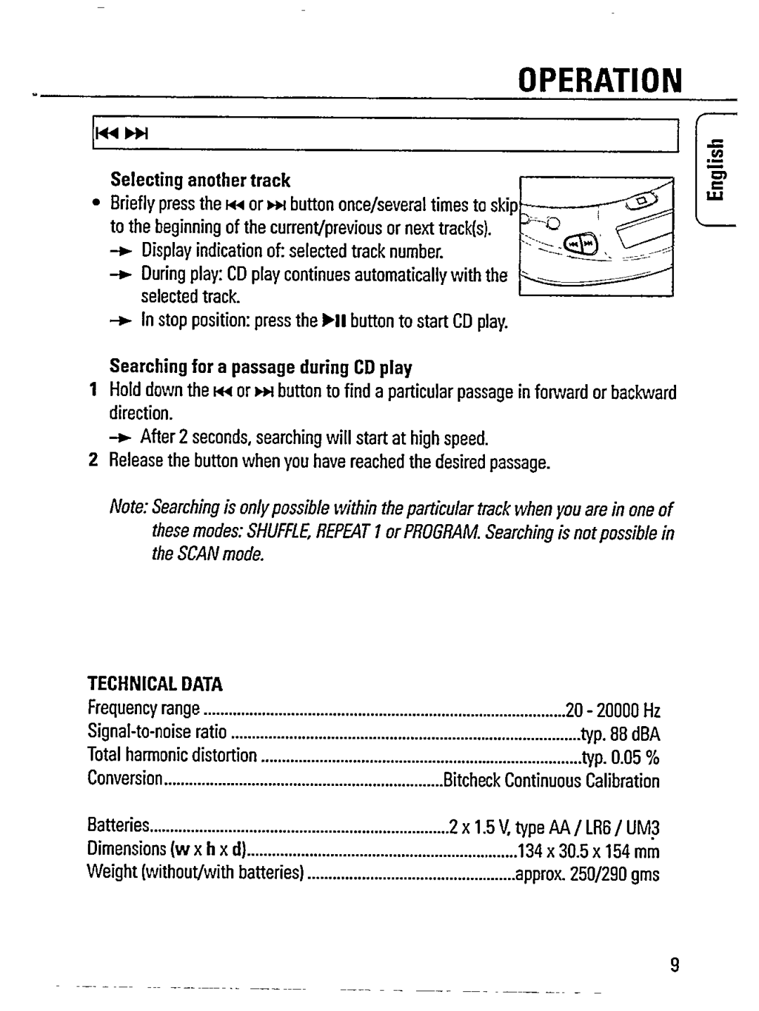 Philips AZ7260/00 manual 