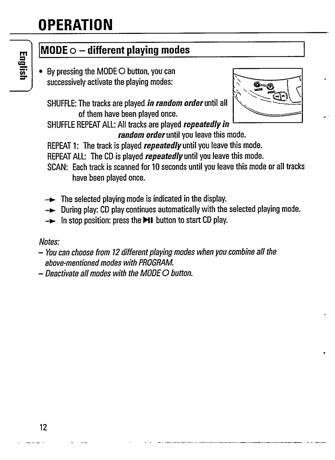 Philips AZ7262/05 manual 