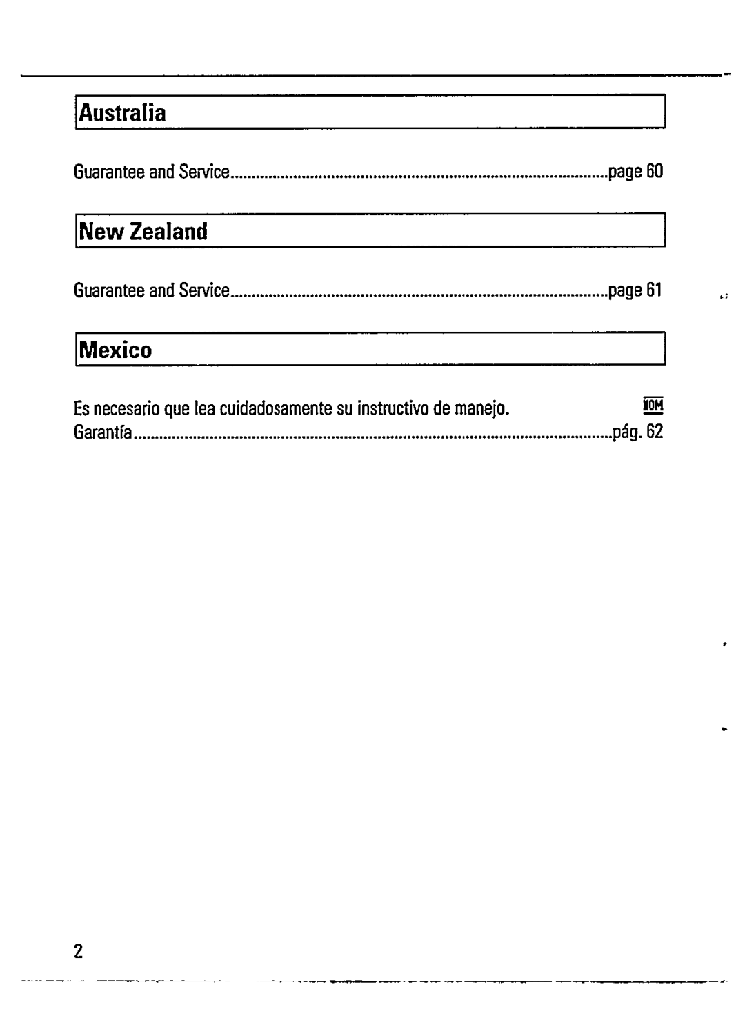 Philips AZ7265 manual 