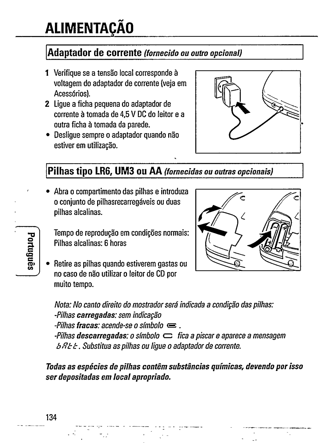 Philips AZ7267, AZ7262 manual 