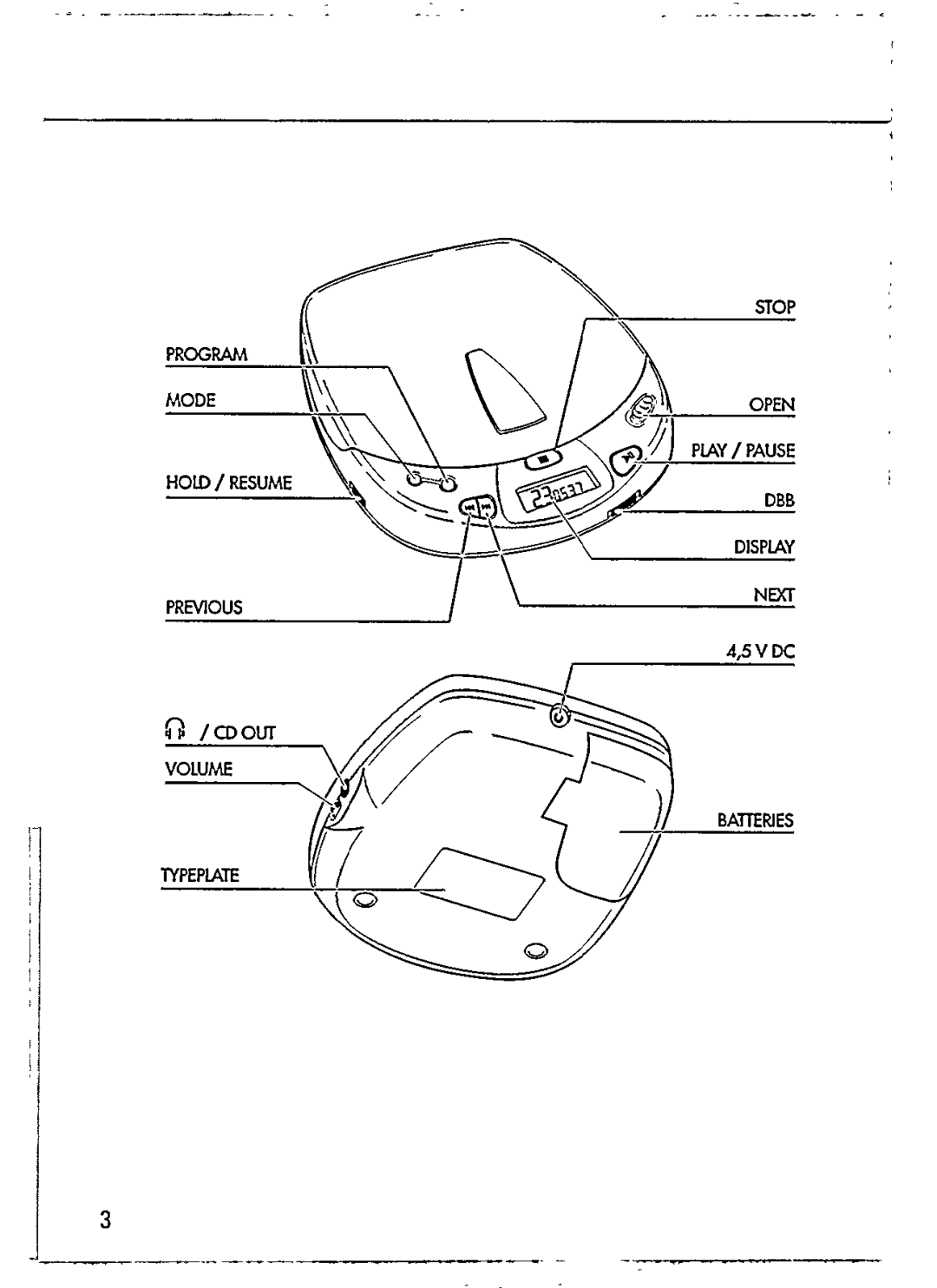 Philips AZ7267/00 manual 