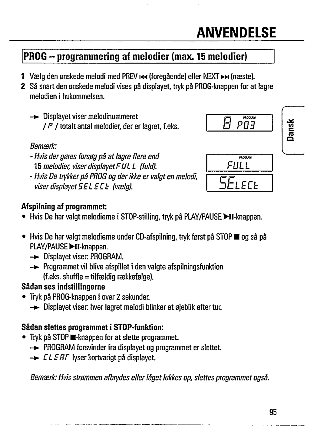 Philips AZ7271 manual 