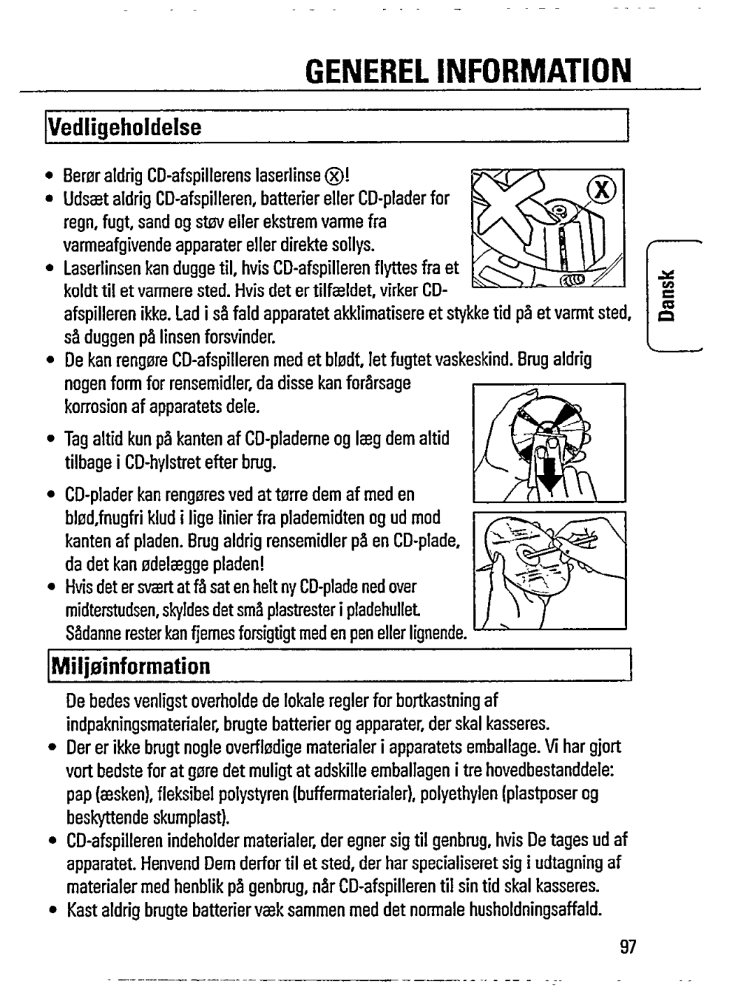 Philips AZ7271 manual 