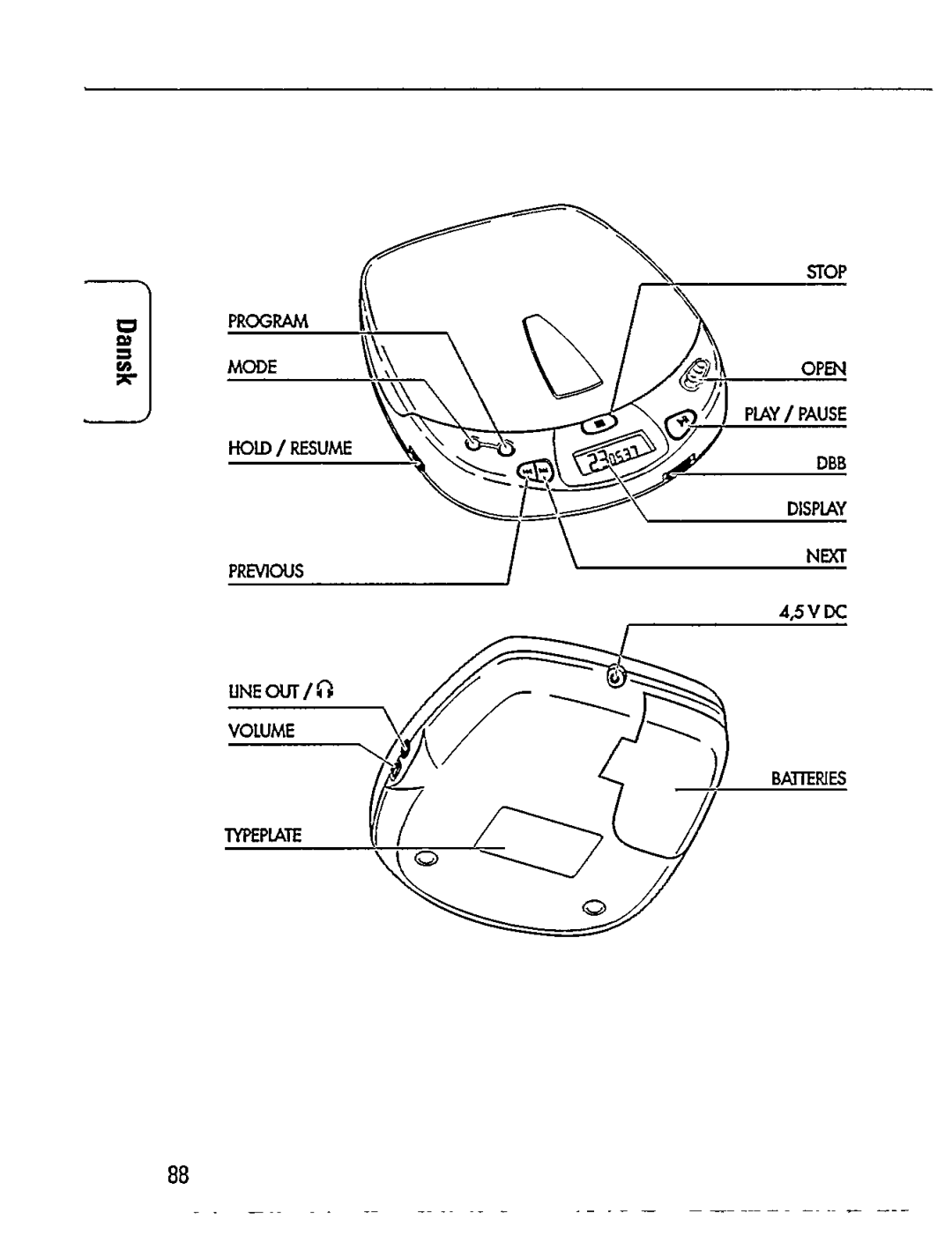 Philips AZ7271 manual 