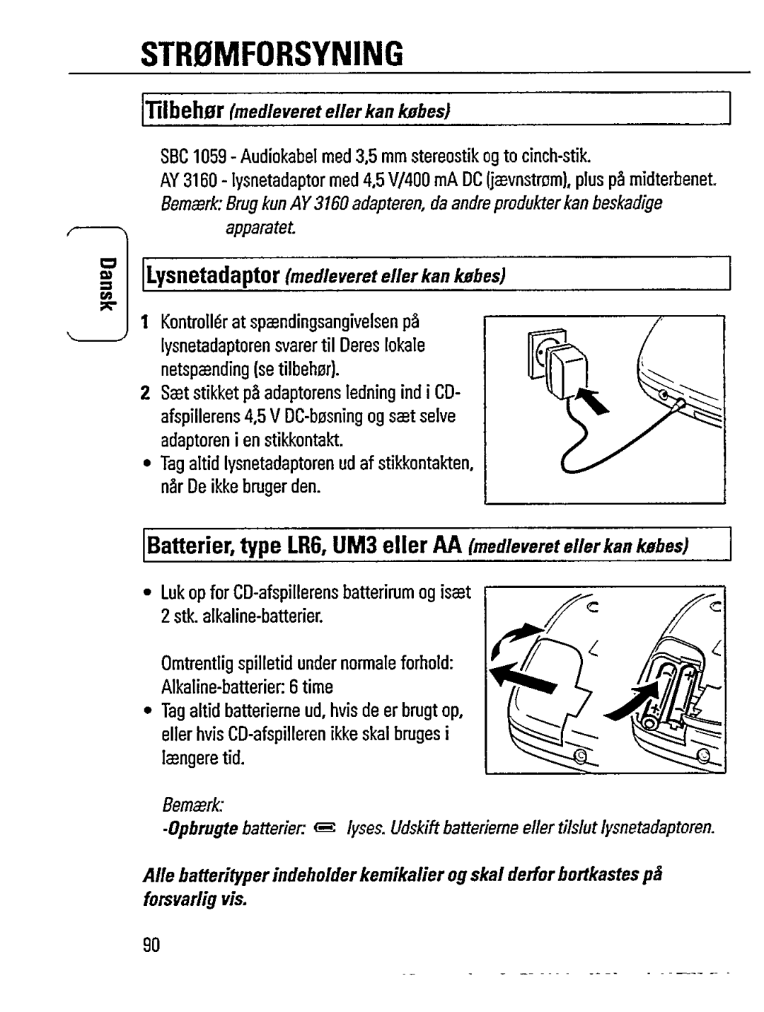 Philips AZ7271 manual 