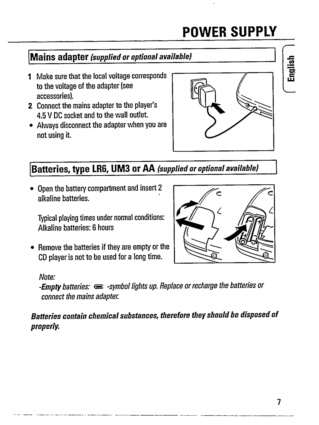 Philips AZ7278/01 manual 