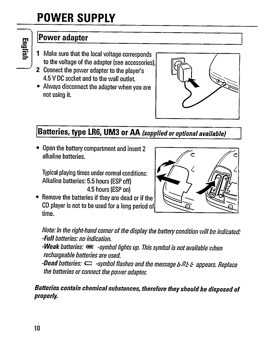 Philips AZ7331, AZ7333 manual 