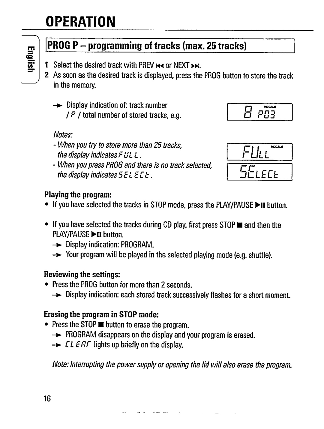 Philips AZ7331, AZ7333 manual 