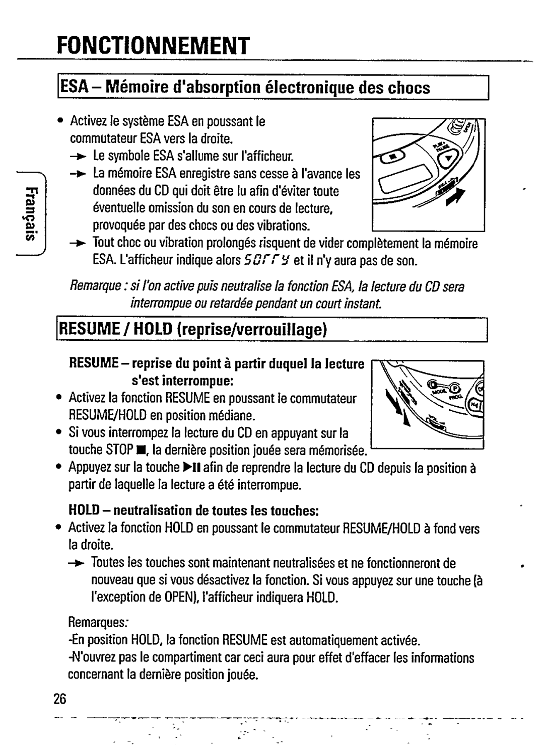 Philips AZ7360 manual 