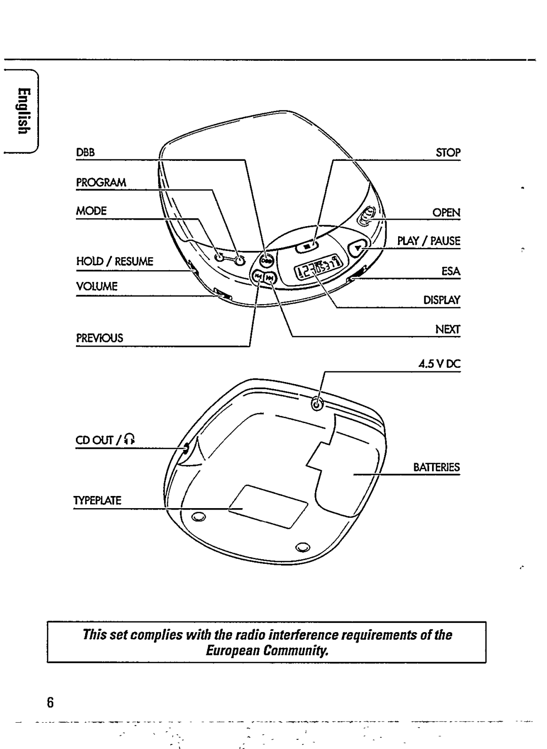 Philips AZ7360/00 manual 