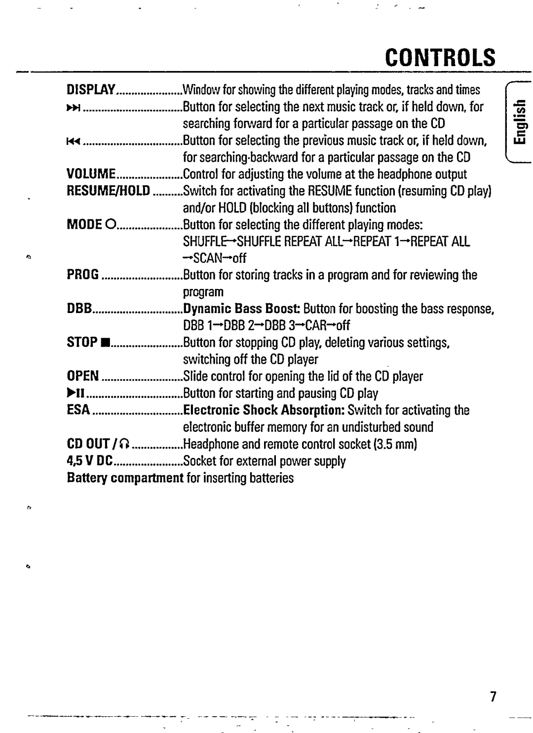 Philips AZ7360/00 manual 