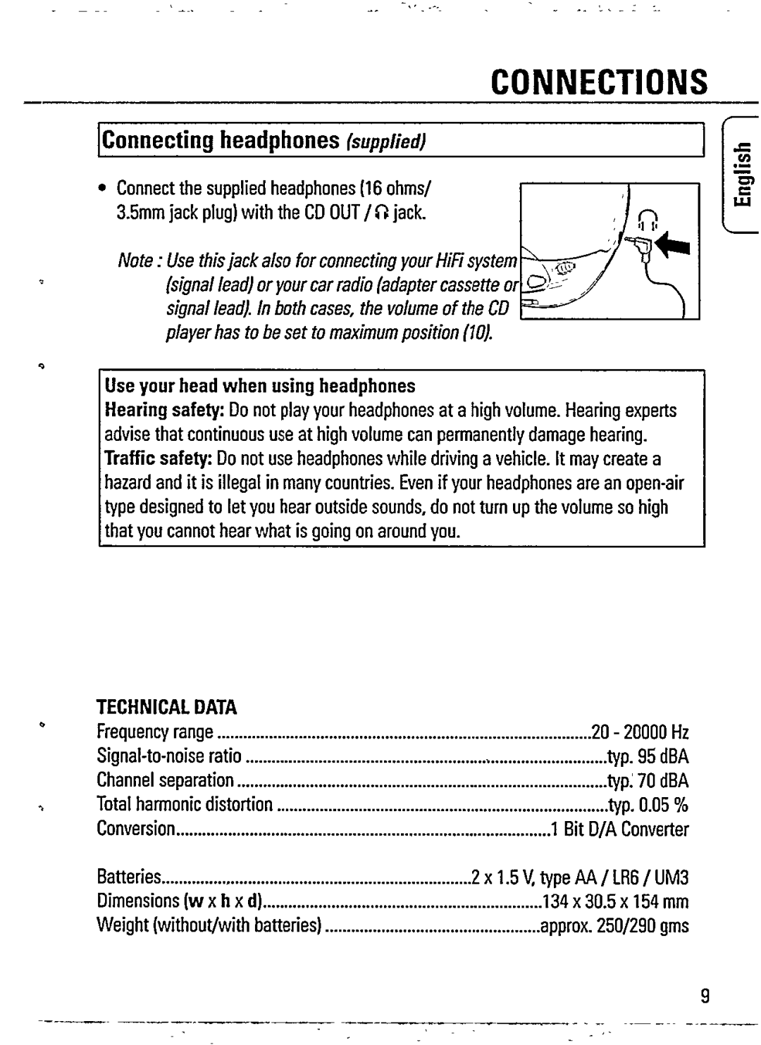 Philips AZ7360/00 manual 