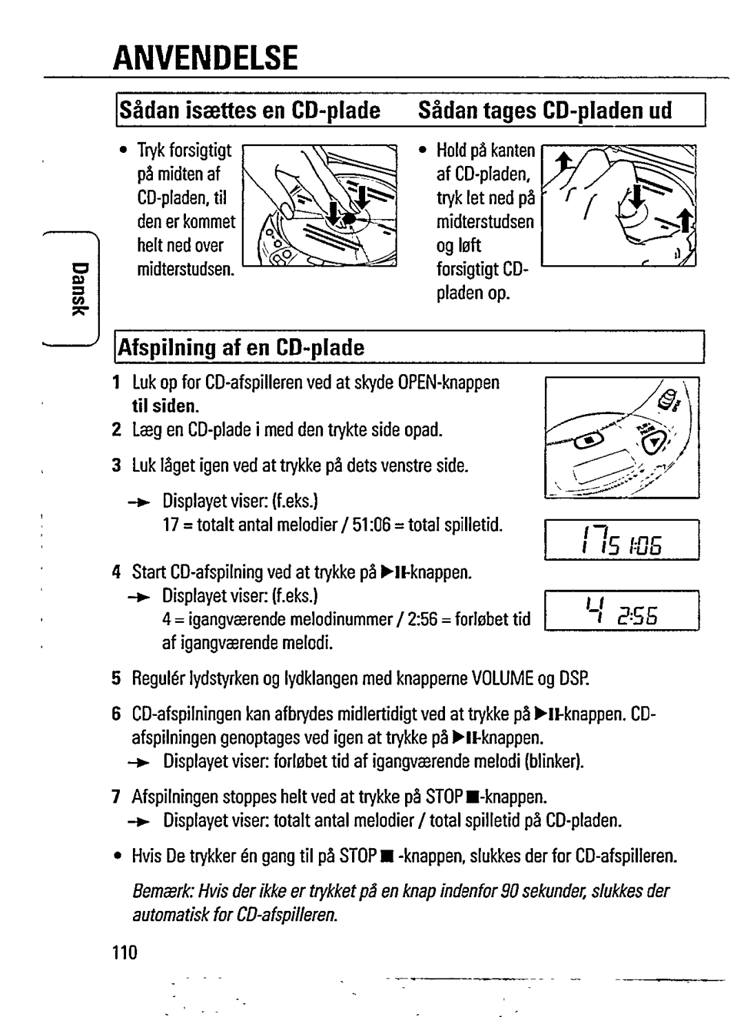 Philips AZ7372 manual 